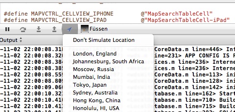 Xcode simulator location services3